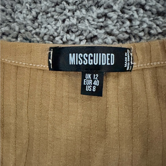 Missguided Ribbed Tank Dress - Picture 2 of 2